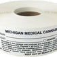 Michigan Medical Cannabis Warning Labels at Flower Power Packages