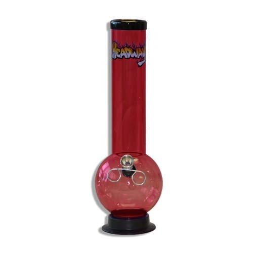 10" bubble pipe Flower Power Packages Red 