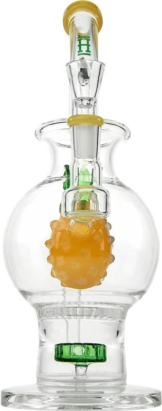 11" XL Pineapple Bong at Flower Power Packages