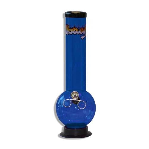 12" bubble pipe Flower Power Packages Blue 