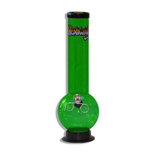 12" bubble pipe Flower Power Packages Green 