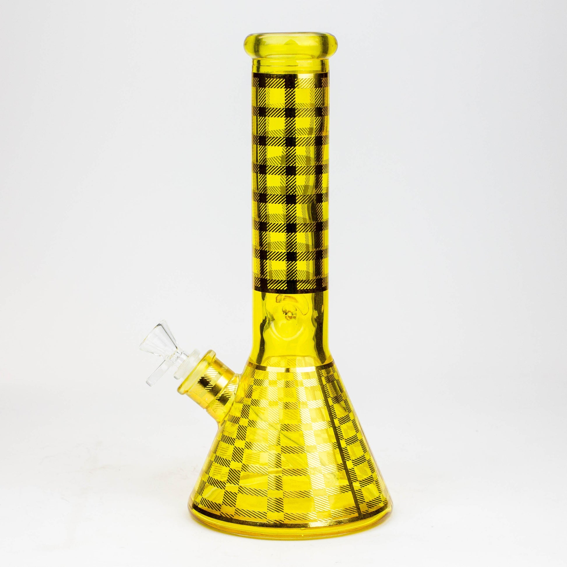 12" Soft glass neon beaker water bong Smoke Drop 