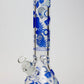 14" Infyniti Pineapple Glow in the dark 7 mm glass bong Flower Power Packages Blue 