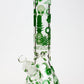 14" Infyniti Pineapple Glow in the dark 7 mm glass bong Flower Power Packages Green 