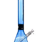 Diamond Glass 15" Black Collared Beaker Bong BlueDiamond Glass 15" Black Collared Beaker Bong Topaz at Flower Power Packages