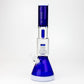 15" Infyniti showerhead percolator with splash guard glass bong Flower Power Packages Blue 