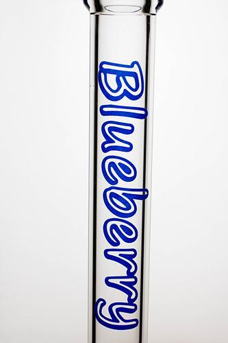 16" Blueberry glass beaker water bongs Flower Power Packages 