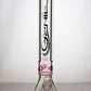 17.5" Genie 9mm color accented classic beaker bong Flower Power Packages 