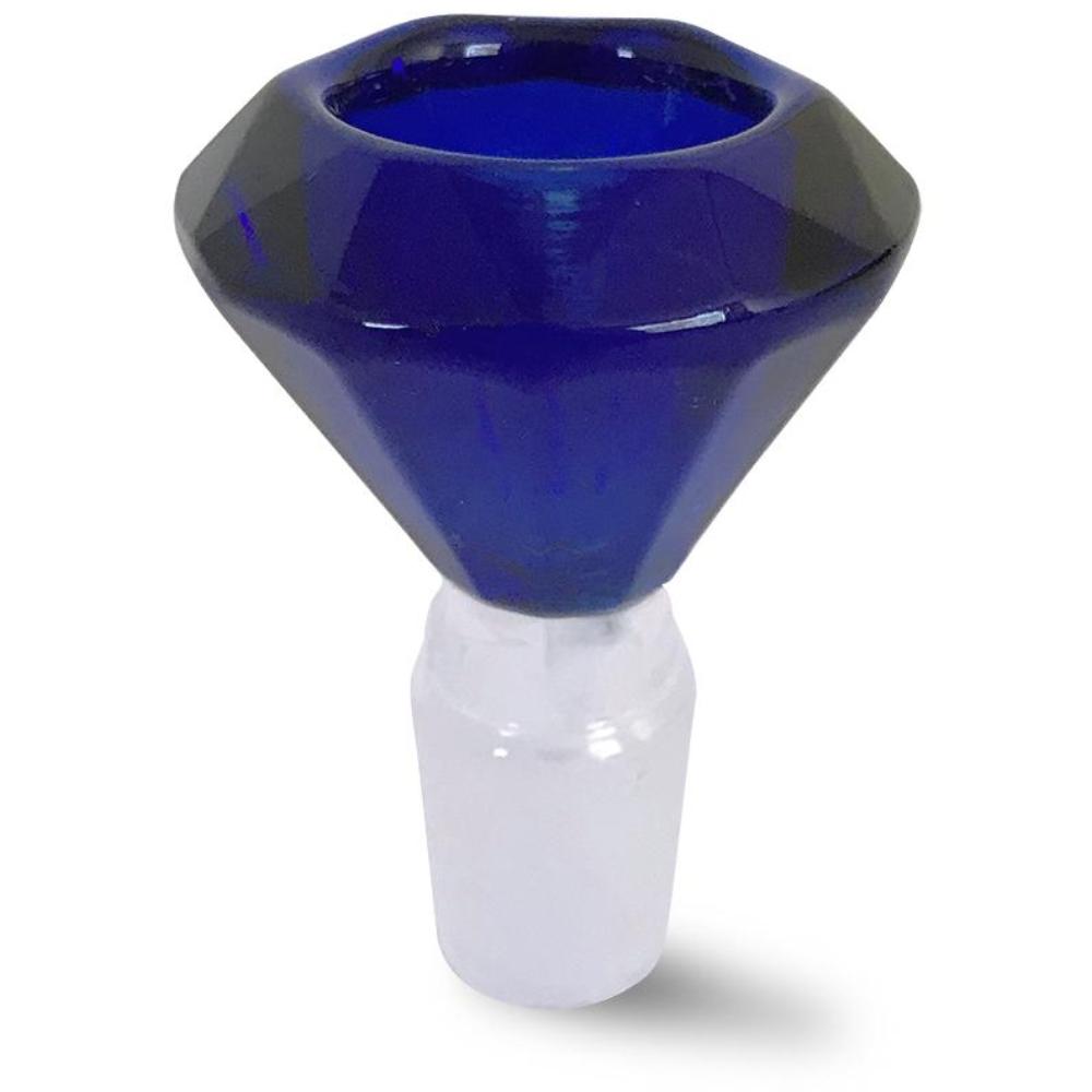 19mm Male Blue Diamond Herb Holder Flower Power Packages 