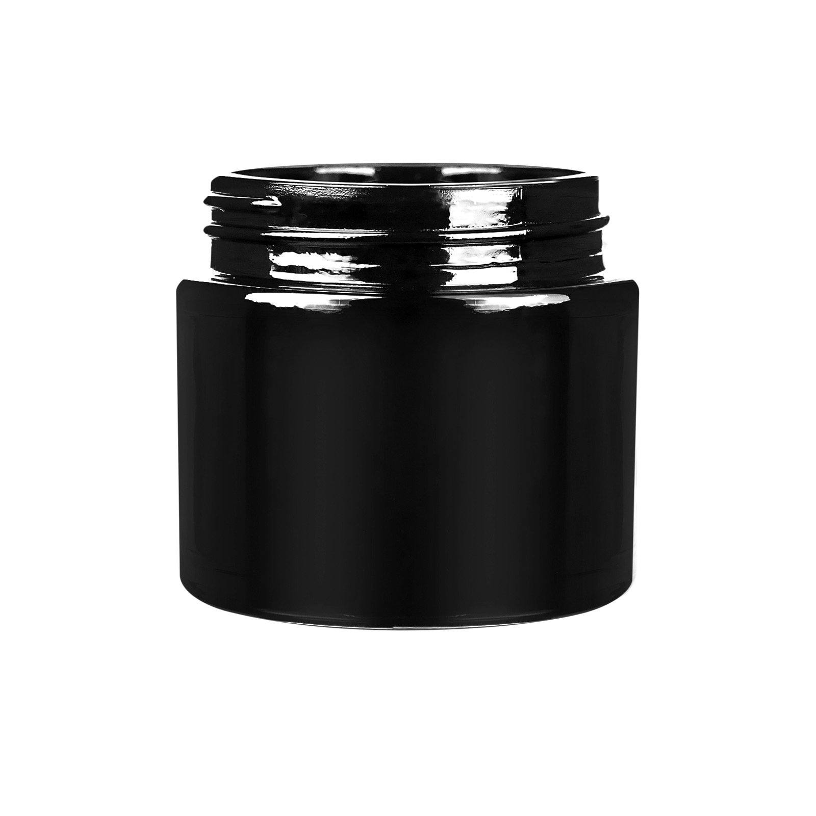 20oz Child Resistant Black Jars with Cap - 2.5 Grams - 200 Count at Flower Power Packages