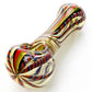 3.5" soft glass 5207 hand pipe Flower Power Packages 