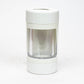 4-in-1 Magnify Led Jar with a grinder and one hitter Smoke Drop White 