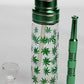 5" mini glass water pipe display Flower Power Packages 