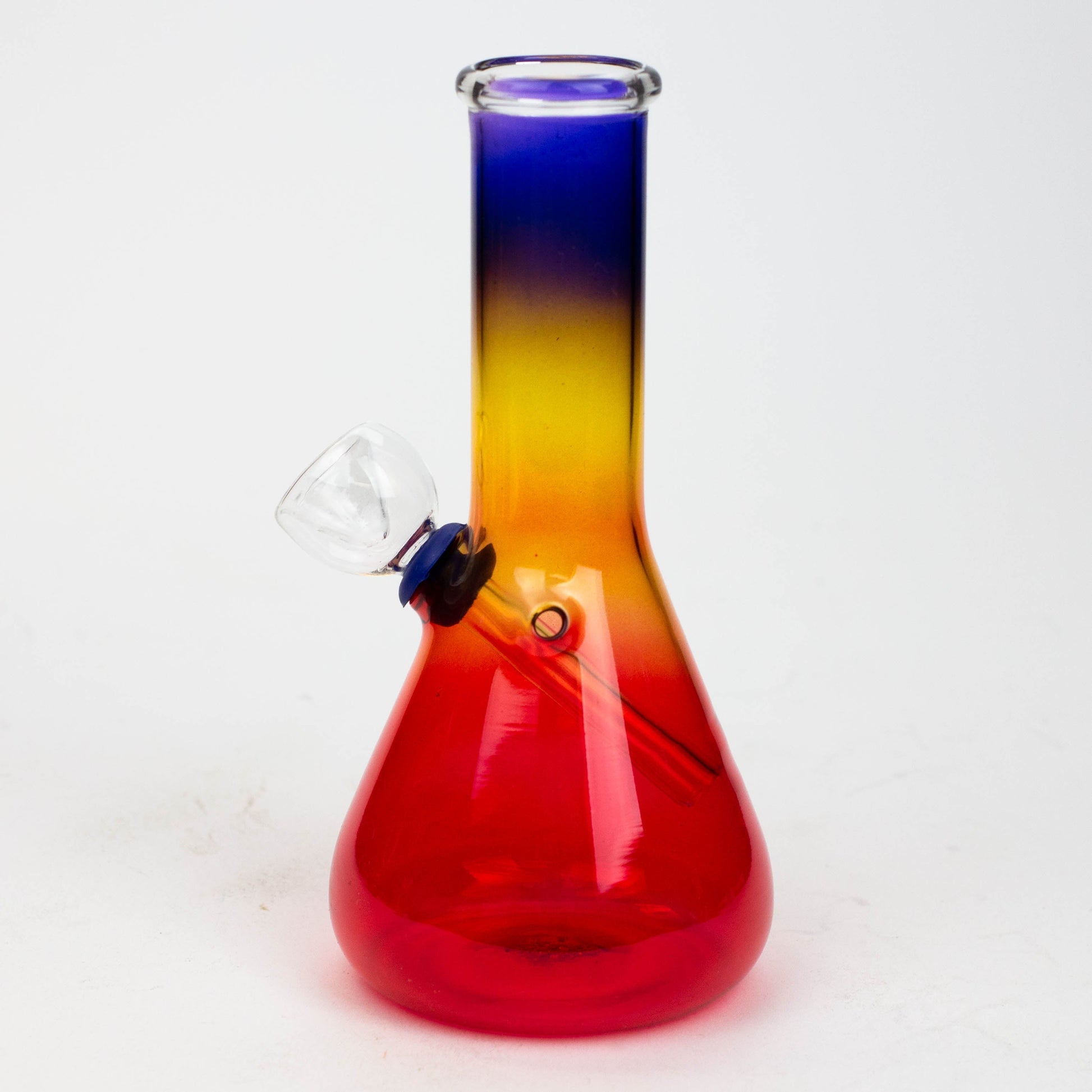 6" glass water bong-Jamaica Smoke Drop 