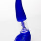 6" Sherlock dome percolator bubbler Flower Power Packages Blue 