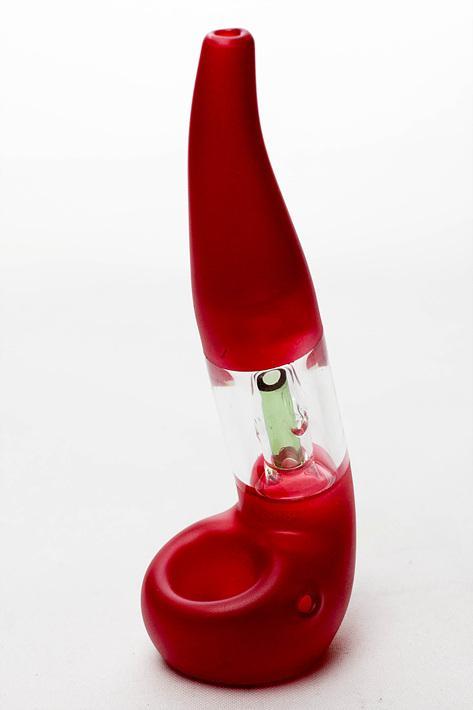 6" Sherlock dome percolator bubbler Flower Power Packages Red 