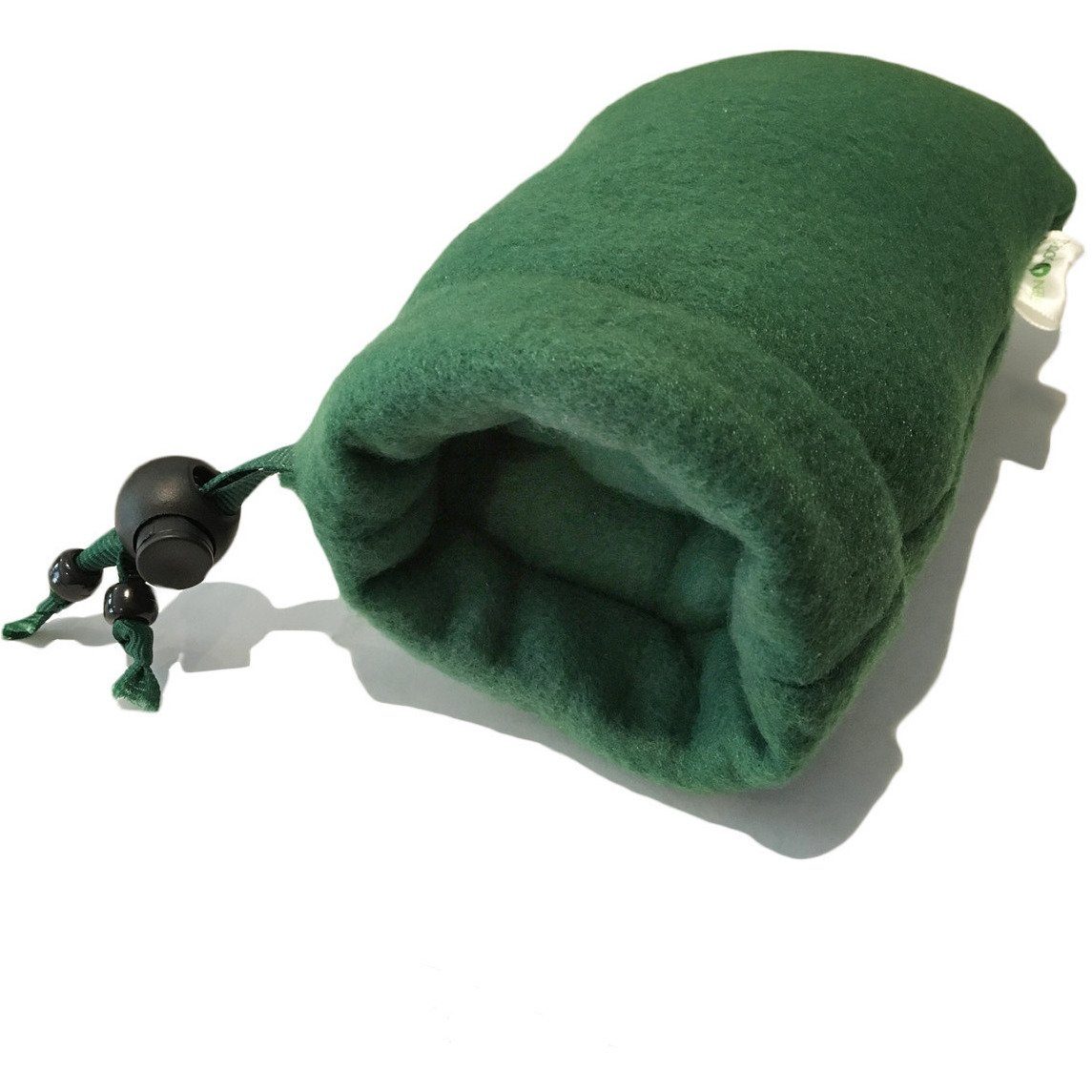 7" Padded Fleece Pipe Pouch - Green Flower Power Packages 