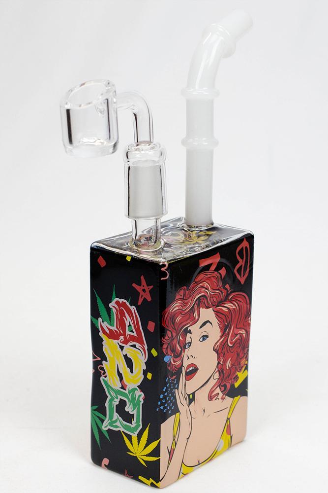 7.5" Juicy box Rigs-420 Flower Power Packages A 