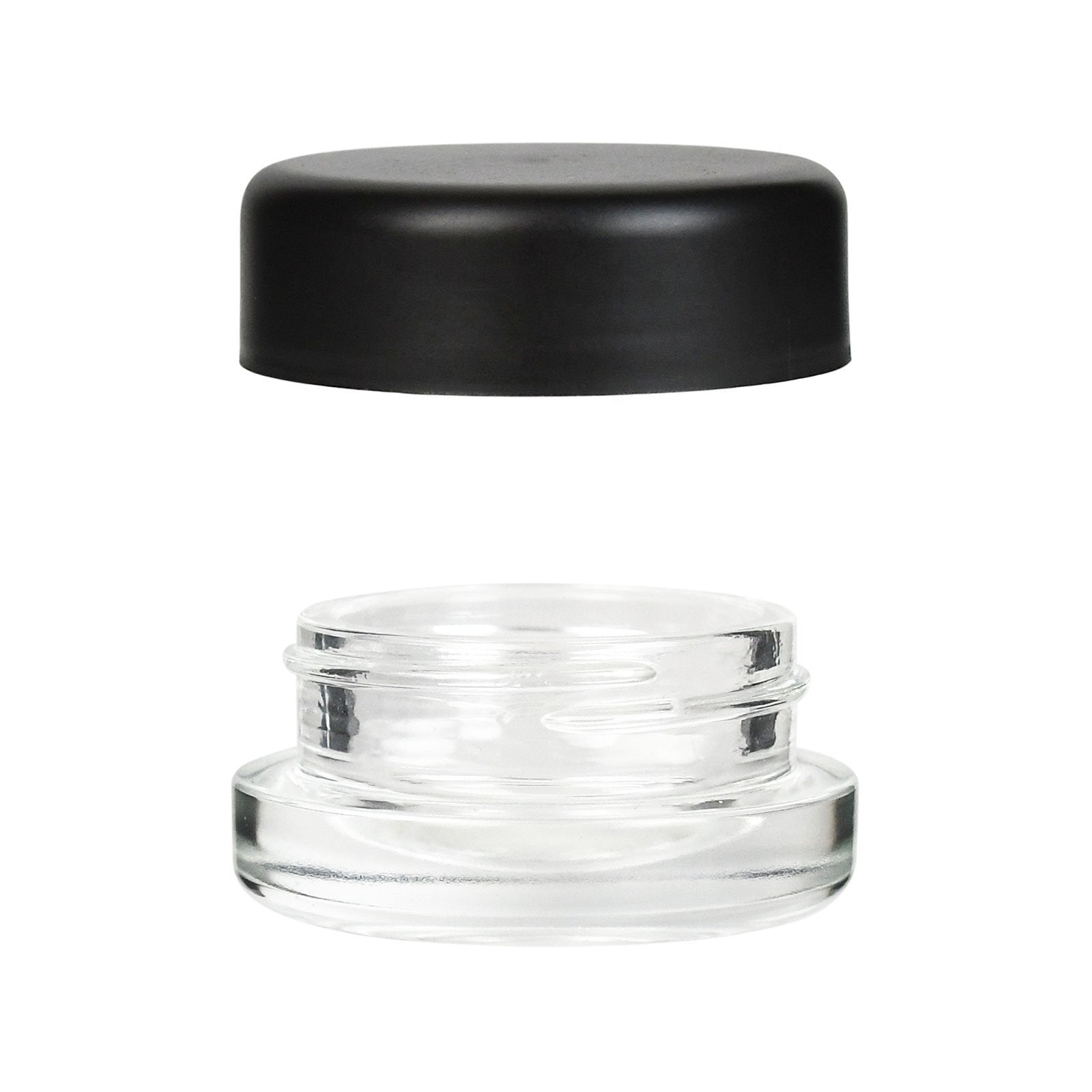 9ml glass jar child resistant black caps - 320 COUNT Flower Power Packages 