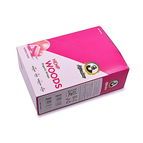 Afghan Hemp Blunt Wraps - Hemp Woods (8 flavors) Flower Power Packages Bubble Gum 