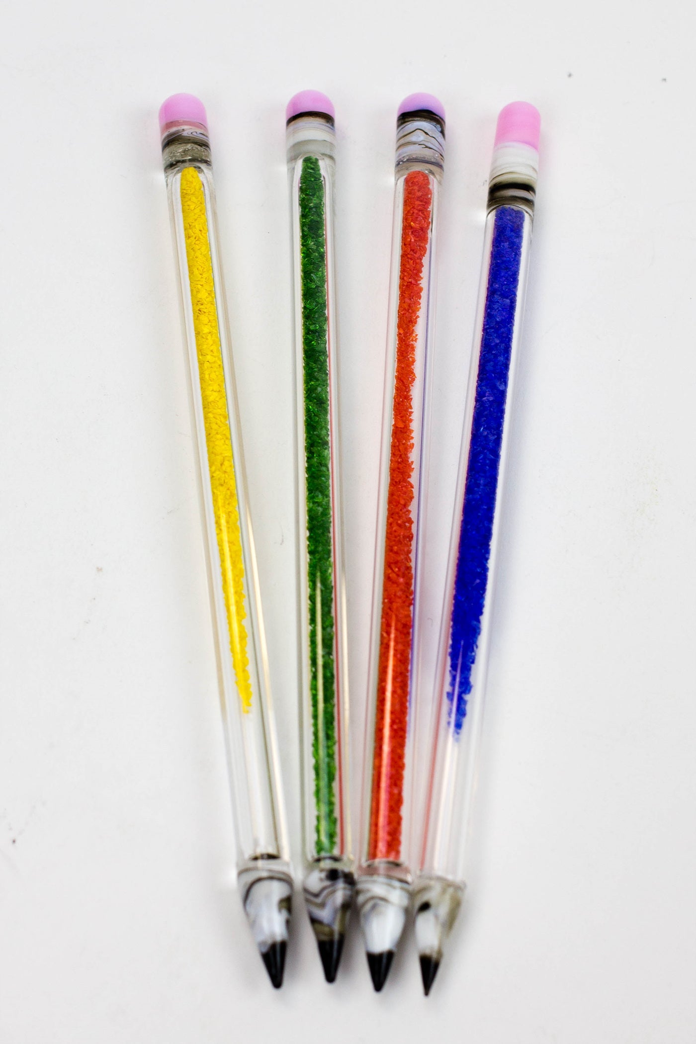 Assorted color Glass pencil Dabber Flower Power Packages 