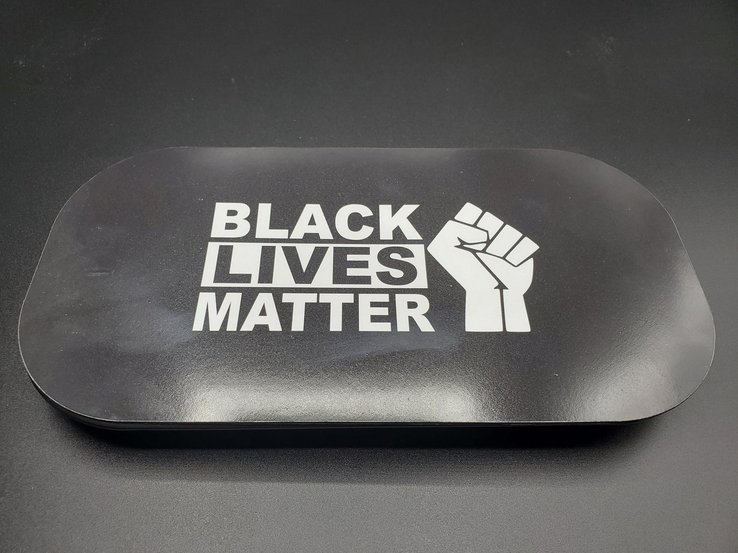 Black Lives Matter Magentic Rolling Tray Flower Power Packages 