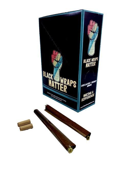 Black Wraps Matter - Blunt Wraps with a Cause Flower Power Packages 