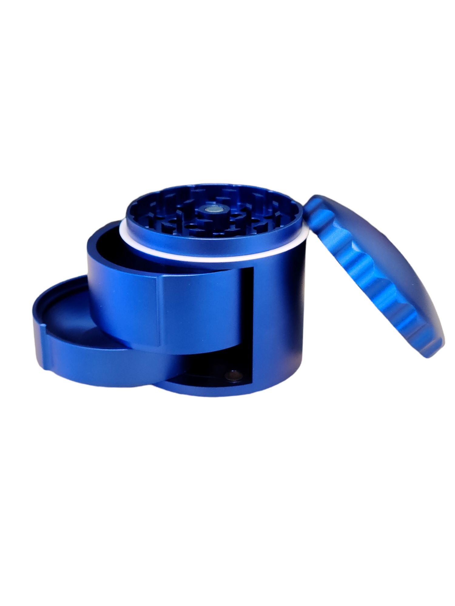 Blue Swing Tray Grinder - NEW COLOR!!! Smoke Drop 