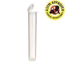 Blunt Tubes 109mm Clear (100, 300, or 600 Count) Flower Power Packages 100 Count 