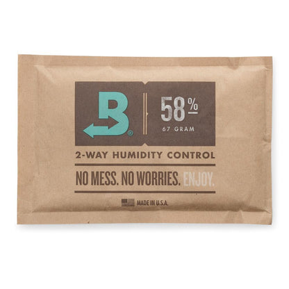 Boveda 58% Large Humidity Pack 67 Gram (1 Count or 12 Count) Flower Power Packages 1 Count 