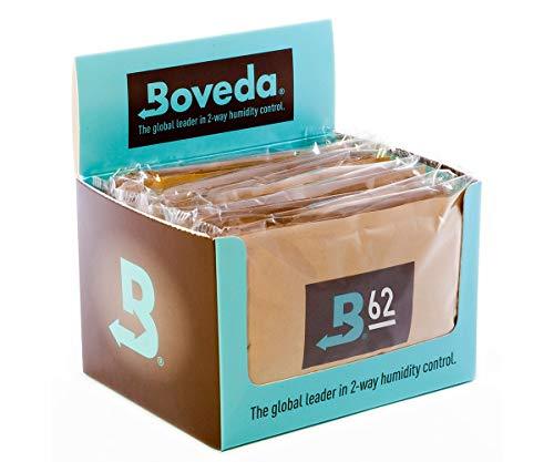 Boveda 62% Large Humidity Pack 67gr (12 Count) Flower Power Packages 