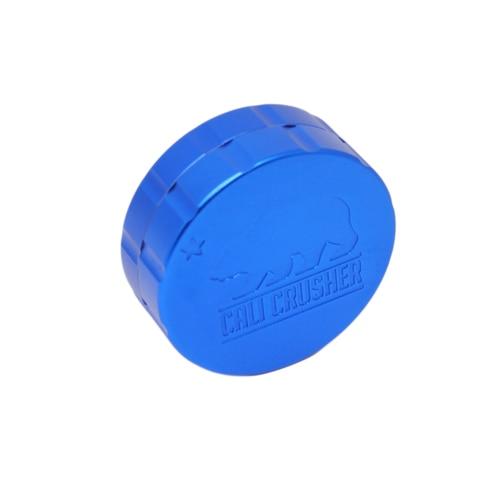 Cali Crusher 2.0 - 2 Piece Grinder Flower Power Packages Blue 2.35" 