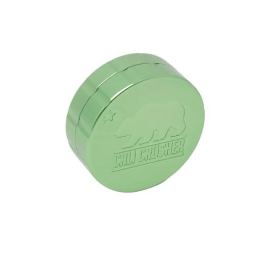 Cali Crusher 2.0 - 2 Piece Grinder Flower Power Packages Green 2.35" 