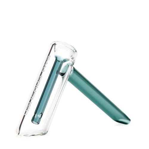 Cali Crusher - 7" Bubbler - Accent Flower Power Packages Teal 