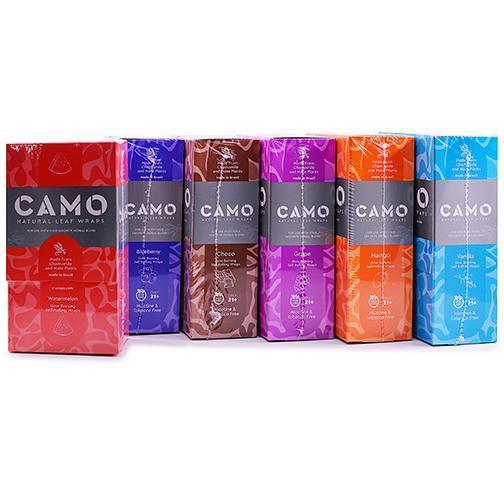 Camo Wraps (6 Flavors) Flower Power Packages 
