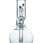 Buy the Clear Glass Bubble Beaker with Angled Neck
