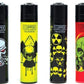 Clipper Lighter Skulls 13 Pattern - (48, 240 OR 480 Count) Flower Power Packages 48 Count (1 display) 
