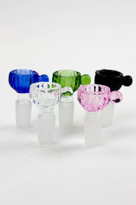 Color glass bowl for 14 mm Joint Flower Power Packages 