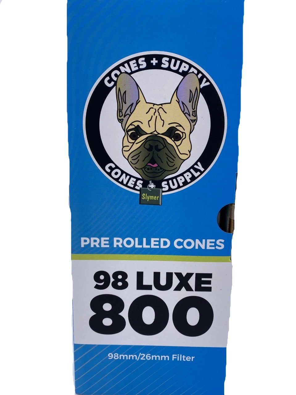 Cones + Supply Classic 98MM Luxe Cones 800 Count Flower Power Packages 