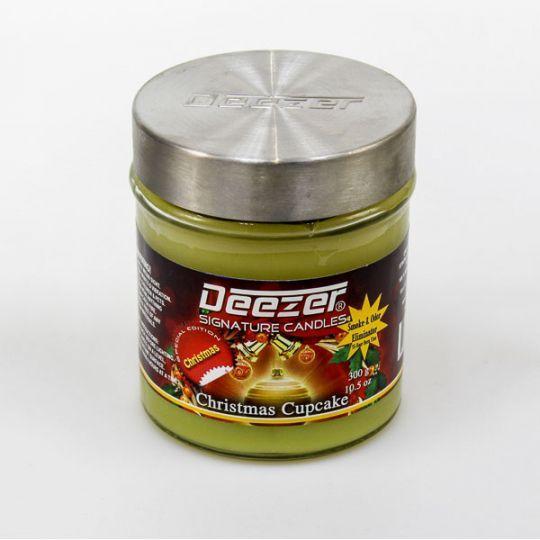 DEEZER Candle Smoke Odor Eliminator - Various Scents - (1 Count) Flower Power Packages Christmas Cupcake 