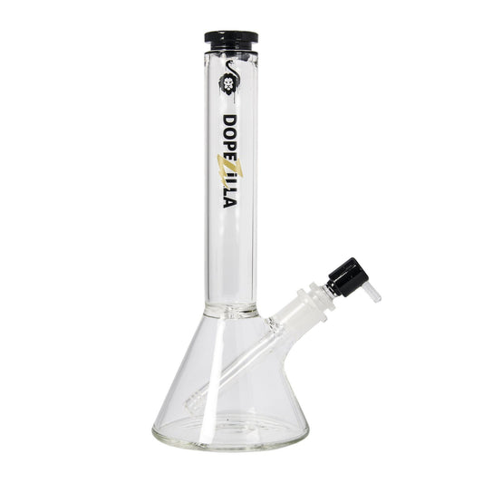 Dopezilla-Chimera-Water Pipe-12 Inch-Black Color-(1 Count) Flower Power Packages Black 