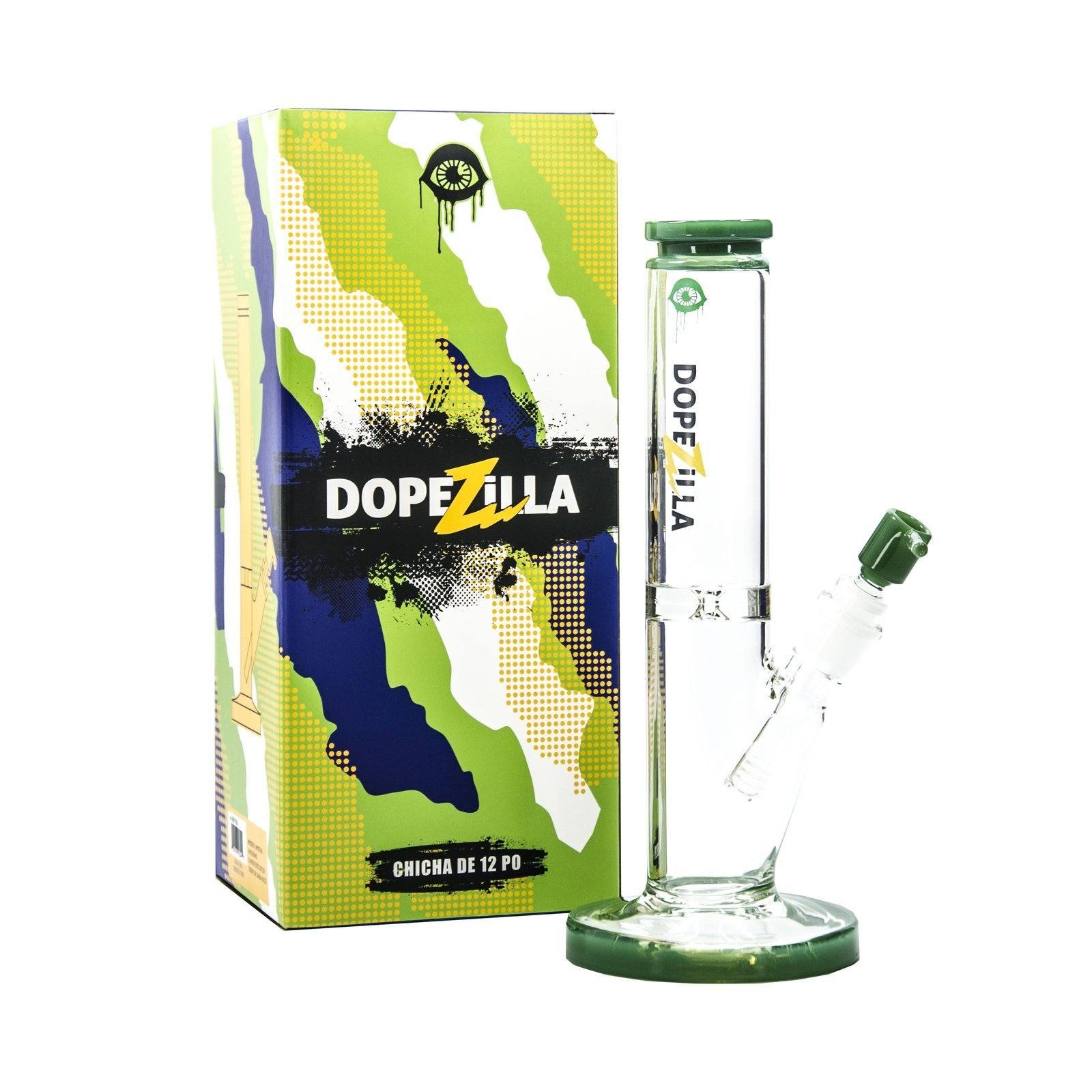 Dopezilla-Cyclops-Water Pipe-12 Inch-1 Count-(Various Colors) Flower Power Packages 