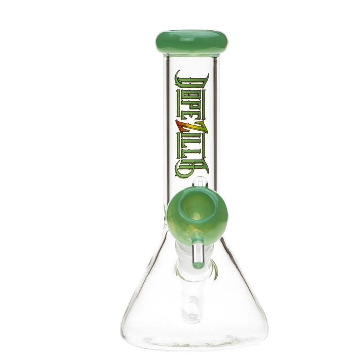 Dopezilla-LiL Zilla-Water Pipe-7 Inch-1 Count (Various Colors) Flower Power Packages Milky Green 