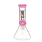 Dopezilla-LiL Zilla-Water Pipe-7 Inch-1 Count (Various Colors) Flower Power Packages Milky Pink 