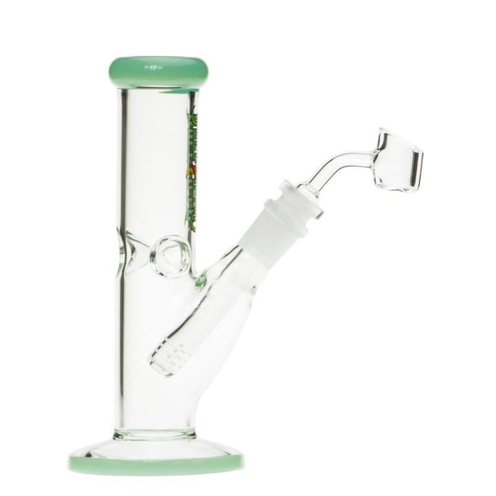 Dopezilla-Minilla-Water Pipe-With Quartz Banger 7.5 Inch-1 Count (Various Colors) Flower Power Packages 