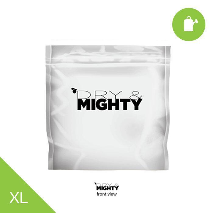 Dry & Mighty Bag X-Large - 16.5 in x 14.5 in (10, 50, or 100 Count) Flower Power Packages 