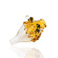 Empire Glass Honey Drip Bubbler Cap Flower Power Packages 