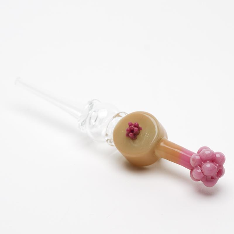 Empire Glassworks Pink Pounder Nectar Straw Flower Power Packages 