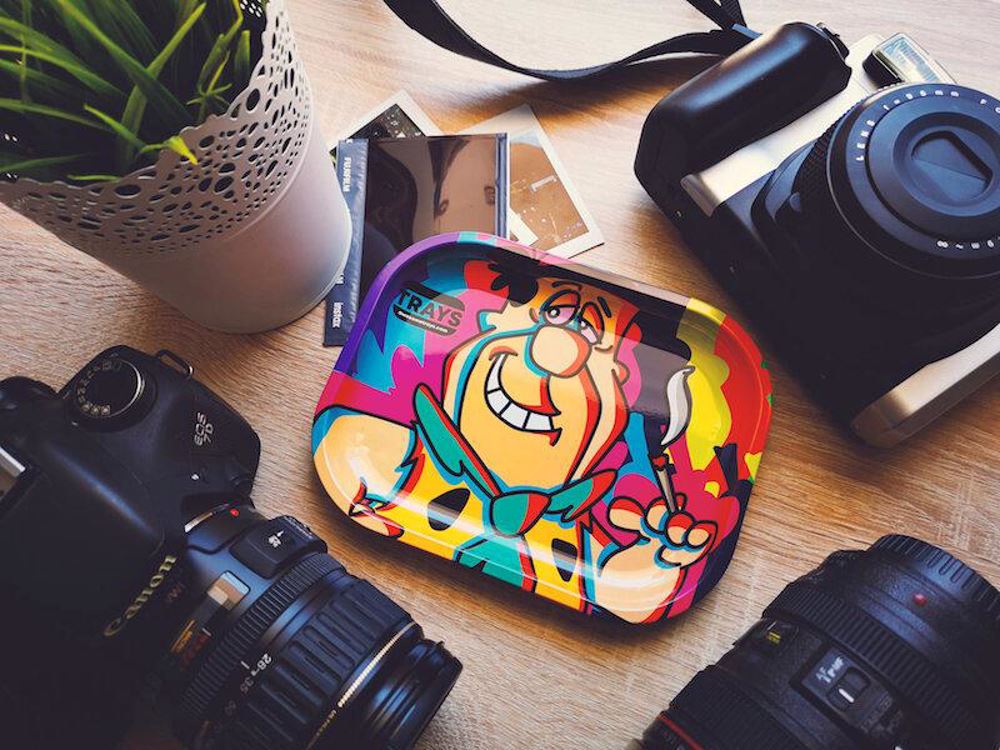 Fred (The Flintstones) - Awesome Rolling Tray Flower Power Packages 