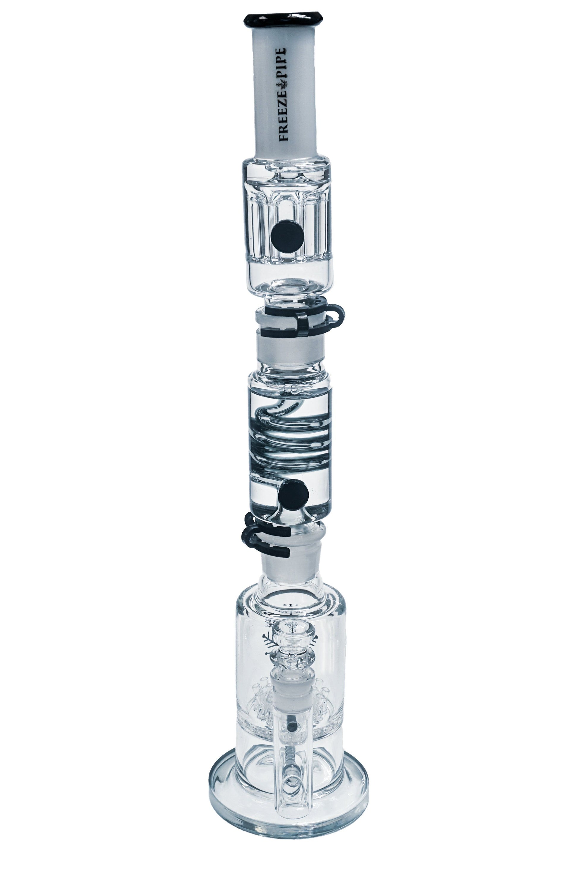 Freeze Pipe Bong Dual Flower Power Packages 
